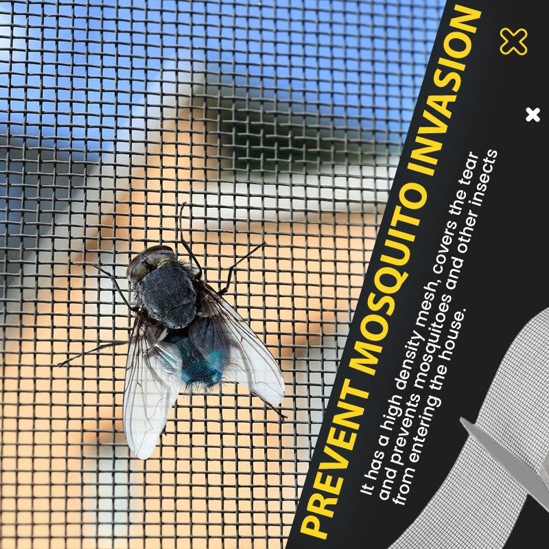 🪟 50% DE DESCONTO – Fita de Reparo para Telas | Repara furos e rasgos, fácil aplicação & mantém os mosquitos afastados 🦟🚫