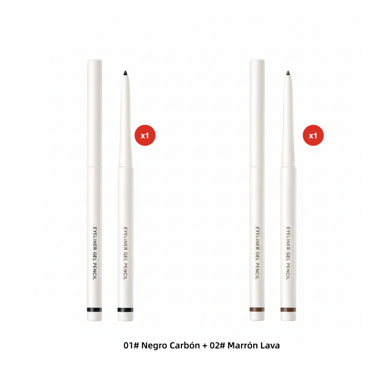 🔥Compre 2 e poupe 10 $!🔥 Lápis delineador de olhos em gel à prova de água