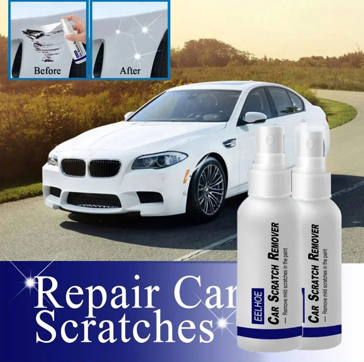 🚗 50% DE DESCONTO – Spray de Reparo para Arranhões na Pintura do Carro | Adequado para todas as cores, fácil aplicação & restaura o brilho 🔥