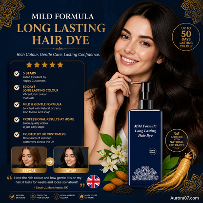💞BUY 2 GET 1 FREE💞🌿Plant-Based Hair Coloring Cream - Mild Formula Long Lasting