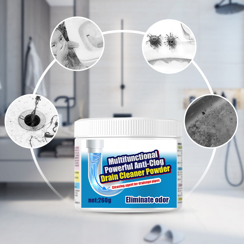 🚰 50% DE DESCONTO – Pó Dissolvedor de Odores para Ralos | Desentope canos, elimina odores & ação potente