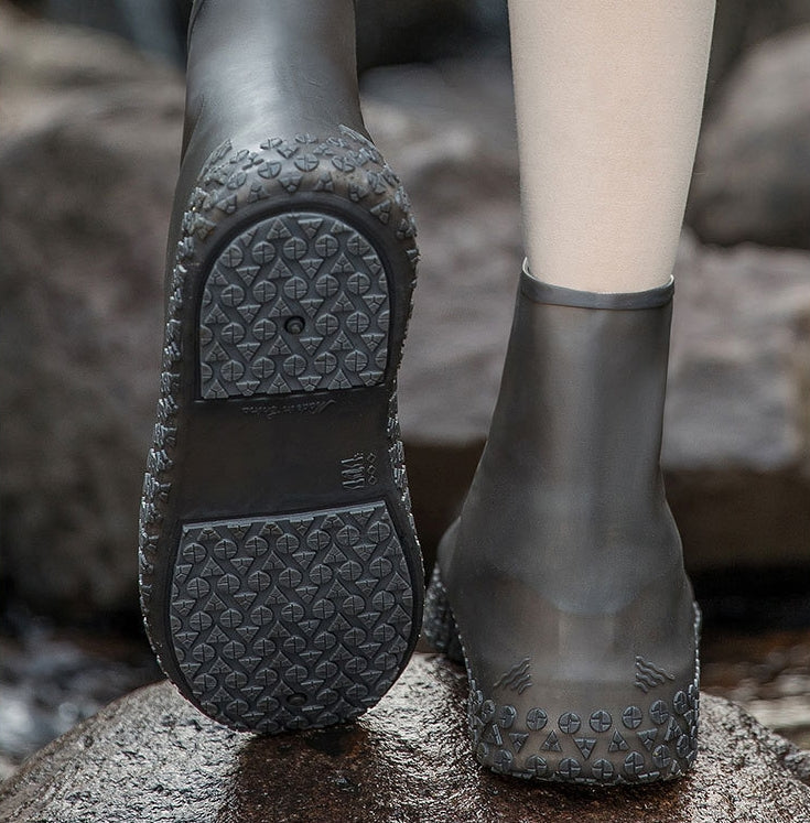 🦺 50% DE DESCONTO – Capa de Sapatos Impermeável e Resistente | Grossa, durável & proteção total