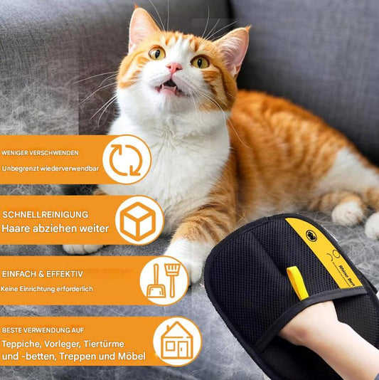 🔥Mehr Kaufen Mehr Sparen🐶🐱Tierhaarentferne  Elektrostatikhandschuhe