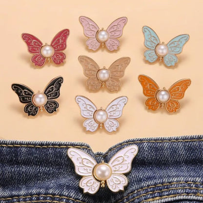 🦋 50% DE DESCONTO – Fivela Ajustável de Cintura Borboleta | Compre 1 Leve 9 Grátis, prática & versátil