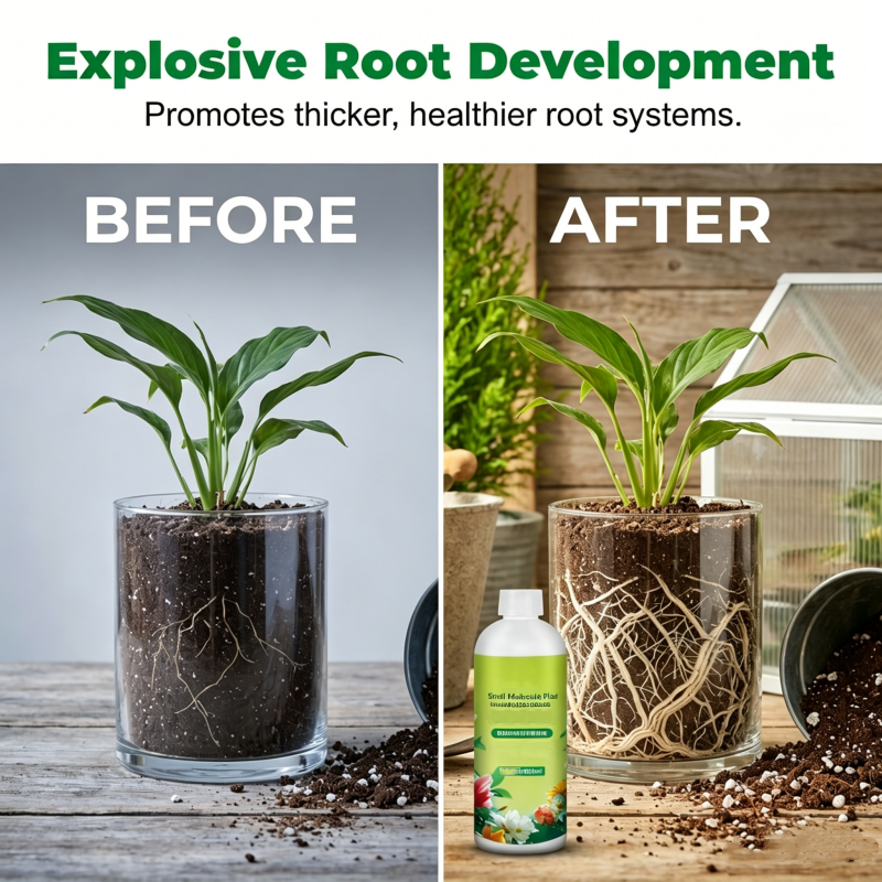 🌱 50% DE DESCONTO – Nutriente Avançado para Reforço de Raízes | Estimula crescimento, fortalece as raízes & ideal para plantas ornamentais, horta e jardim