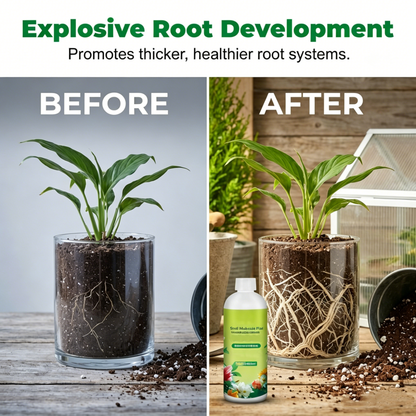 🌱 50% DE DESCONTO – Nutriente Avançado para Reforço de Raízes | Estimula crescimento, fortalece as raízes & ideal para plantas ornamentais, horta e jardim