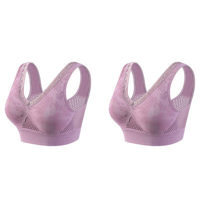 【✨1+1 Free - 2 Pcs】Pure Cotton Buttonless Comfy Lifting Bra
