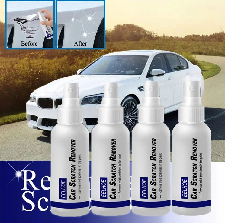 🚗 50% DE DESCONTO – Spray de Reparo para Arranhões na Pintura do Carro | Adequado para todas as cores, fácil aplicação & restaura o brilho 🔥