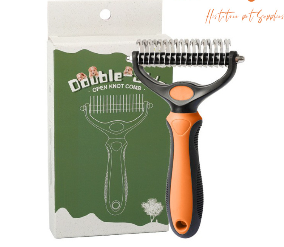🐾 50% DE DESCONTO – Escova Profissional para Desembaraçar Cães e Gatos | Remove nós suavemente, cuida do pelo & fácil de usar