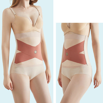 🧘‍♀️ 50% DE DESCONTO – Cinta Modeladora Sem Costuras para Mulher | Controle abdominal, confortável & invisível sob a roupa 🎉✨