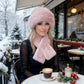 🎅 Festliche Vorratssale🧣👒Perfektes Set: Winterschal & Plüschmütze - Das Wärme-Duo für frostige Tage🎁