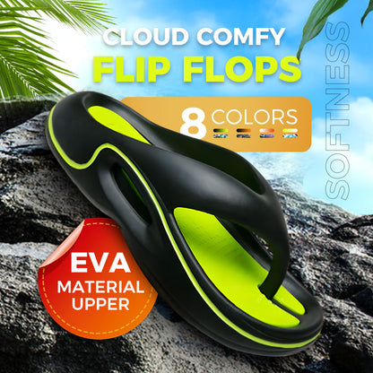 Rutschfeste Outdoor-Flip-Flops mit dicker Sohle für den Strand