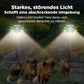 Solarbetriebene Tierabwehr-Warnlichter mit lautem Alarm