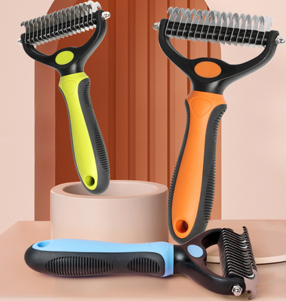 🐾 50% DE DESCONTO – Escova Profissional para Desembaraçar Cães e Gatos | Remove nós suavemente, cuida do pelo & fácil de usar