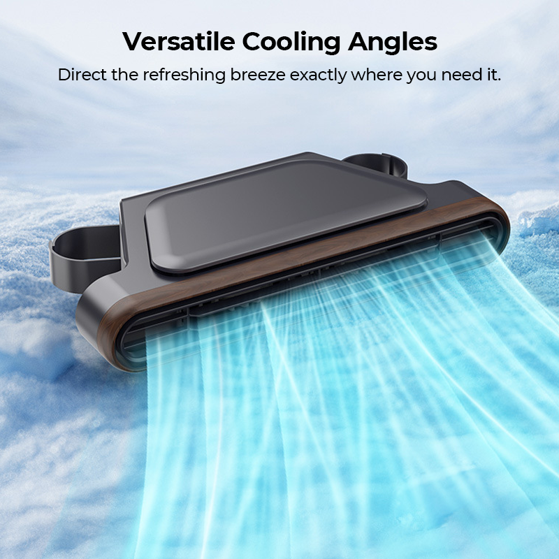 🌬️ 50% DE DESCONTO – Ventilador para Banco de Carro Recarregável | 3 velocidades, bateria 3000mAh & prático