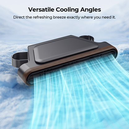 🌬️ 50% DE DESCONTO – Ventilador para Banco de Carro Recarregável | 3 velocidades, bateria 3000mAh & prático