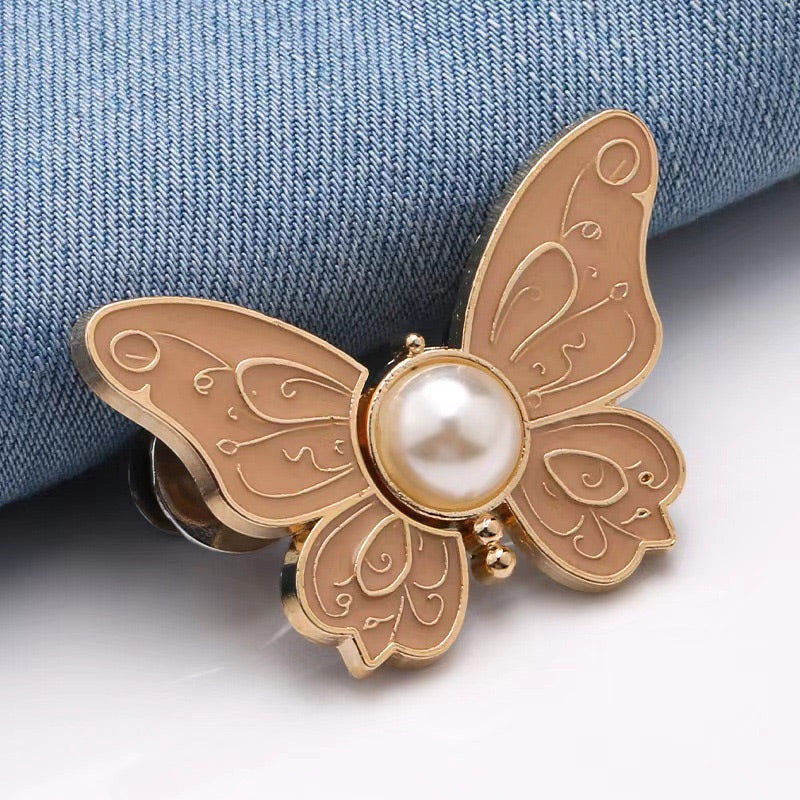 🦋 50% DE DESCONTO – Fivela Ajustável de Cintura Borboleta | Compre 1 Leve 9 Grátis, prática & versátil