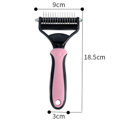 🐾 50% DE DESCONTO – Escova Profissional para Desembaraçar Cães e Gatos | Remove nós suavemente, cuida do pelo & fácil de usar