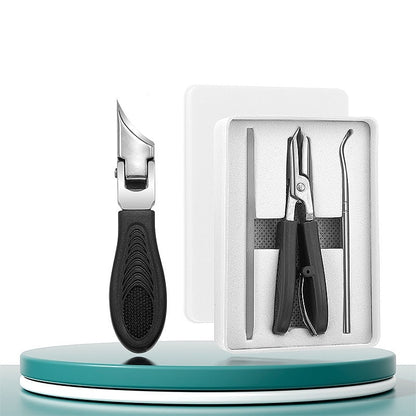 ✂️ 50% DE DESCONTO – Conjunto de 3 Corta-unhas Ângulo Bico de Águia | Corte preciso, lâmina afiada & durável