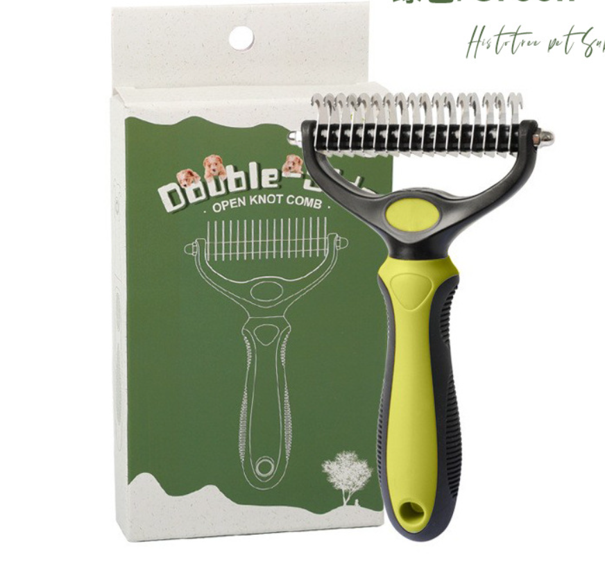 🐾 50% DE DESCONTO – Escova Profissional para Desembaraçar Cães e Gatos | Remove nós suavemente, cuida do pelo & fácil de usar