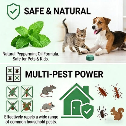 🛡️ 50% DE DESCONTO – Repelente Multiusos Contra Pragas | Seguro para pets, sem veneno & eficaz
