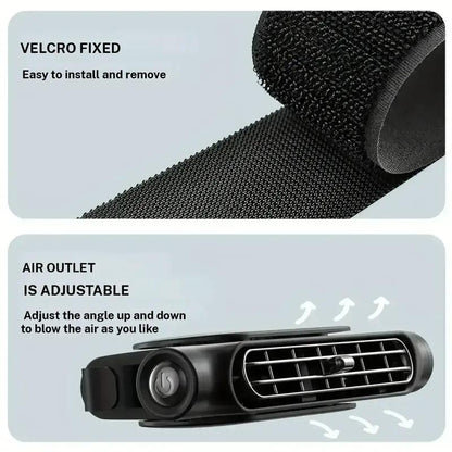 🌬️ 50% DE DESCONTO – Ventilador para Banco de Carro Recarregável | 3 velocidades, bateria 3000mAh & prático