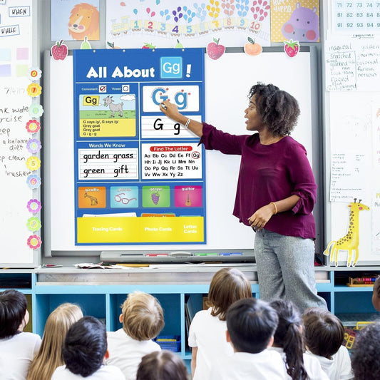 SALE 60% RABATT 📚Alphabet-Lern-Taschenchart