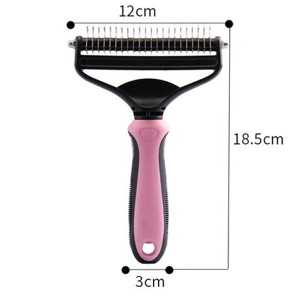 🐾 50% DE DESCONTO – Escova Profissional para Desembaraçar Cães e Gatos | Remove nós suavemente, cuida do pelo & fácil de usar