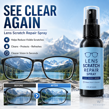 🔧 50% DE DESCONTO – Spray para Reparo de Arranhões em Lentes | Remove riscos, restaura a clareza & fácil aplicação