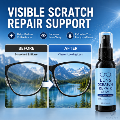 🔧 50% DE DESCONTO – Spray para Reparo de Arranhões em Lentes | Remove riscos, restaura a clareza & fácil aplicação