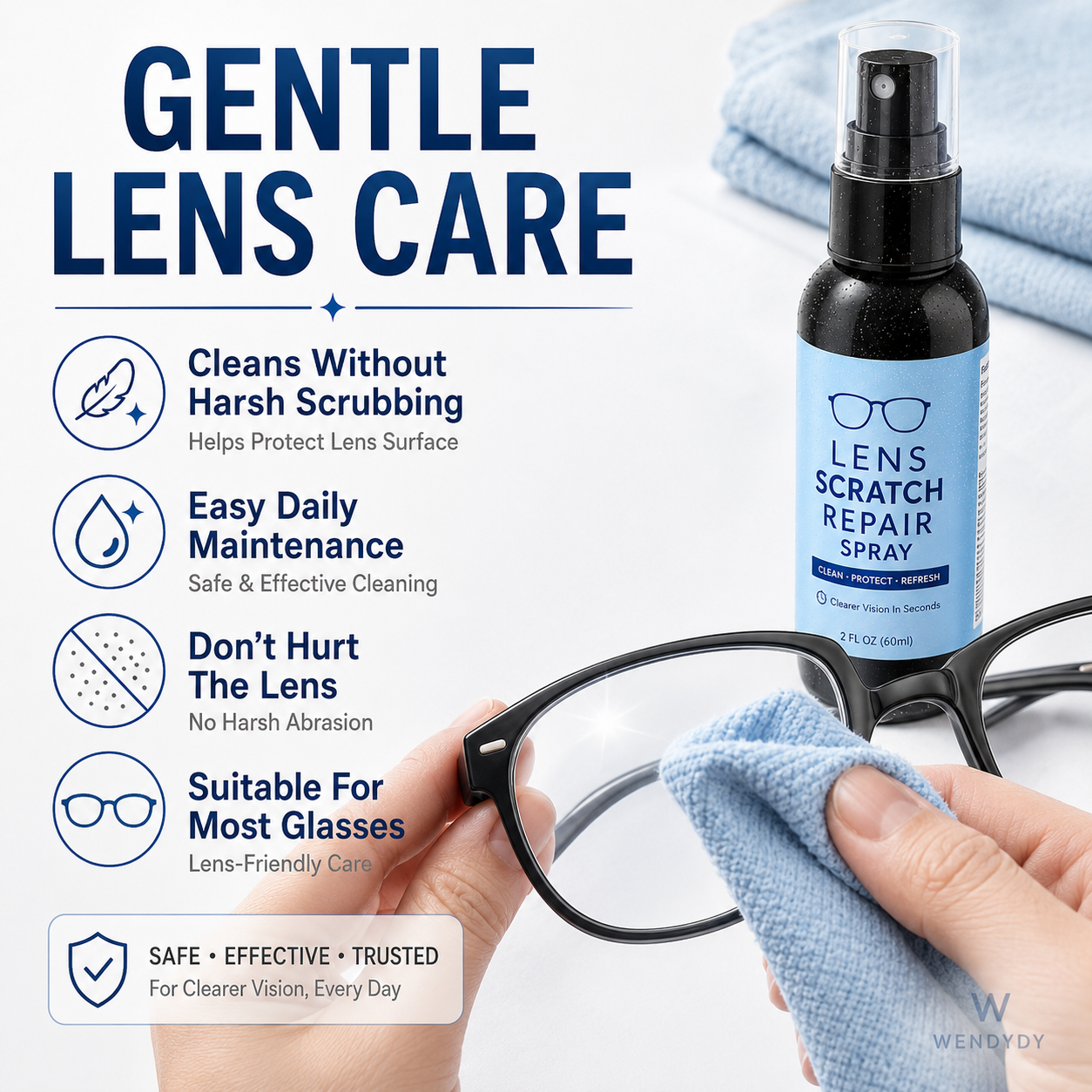 🔧 50% DE DESCONTO – Spray para Reparo de Arranhões em Lentes | Remove riscos, restaura a clareza & fácil aplicação