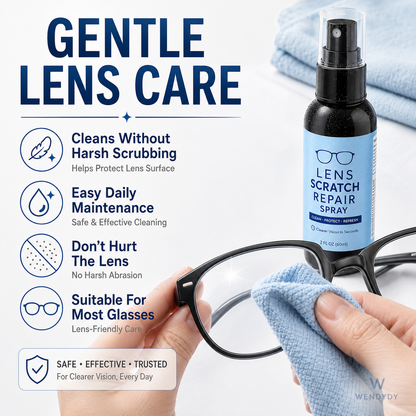 🔧 50% DE DESCONTO – Spray para Reparo de Arranhões em Lentes | Remove riscos, restaura a clareza & fácil aplicação