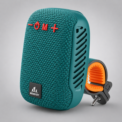 🚲 50% DE DESCONTO – Coluna Bluetooth Impermeável para Bicicleta | IPX5, TWS, som potente & fácil montagem 🎵🔊