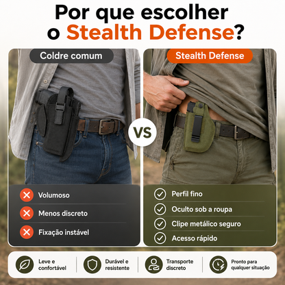 🔫 50% DE DESCONTO – Coldre de Pistola Leve e Durável | Para porte oculto, confortável & discreto