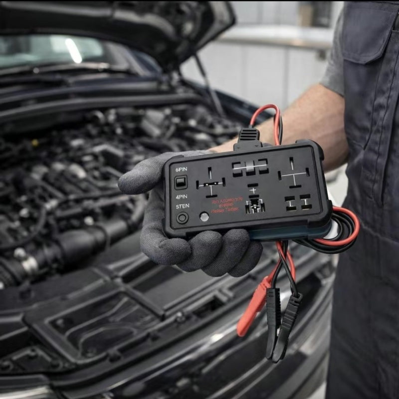 🔧 50% DE DESCONTO – Testador de Relé Automotivo 12V/24V | Diagnóstico rápido, fácil uso & preciso