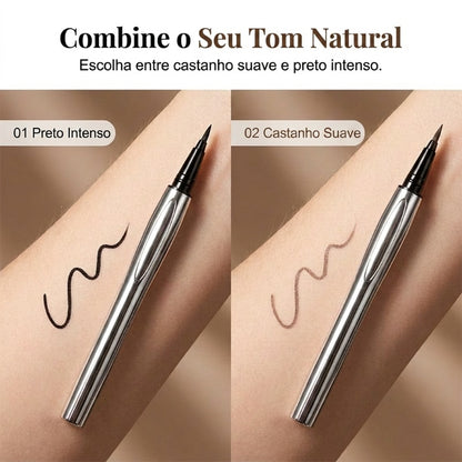 🔥 50% DE DESCONTO – Caneta Delineadora Líquida para Sobrancelhas | Ponta ultrafina, longa duração & resistente à água