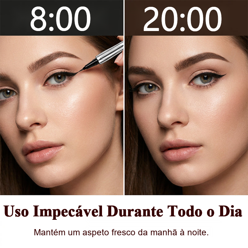 🔥 50% DE DESCONTO – Caneta Delineadora Líquida para Sobrancelhas | Ponta ultrafina, longa duração & resistente à água