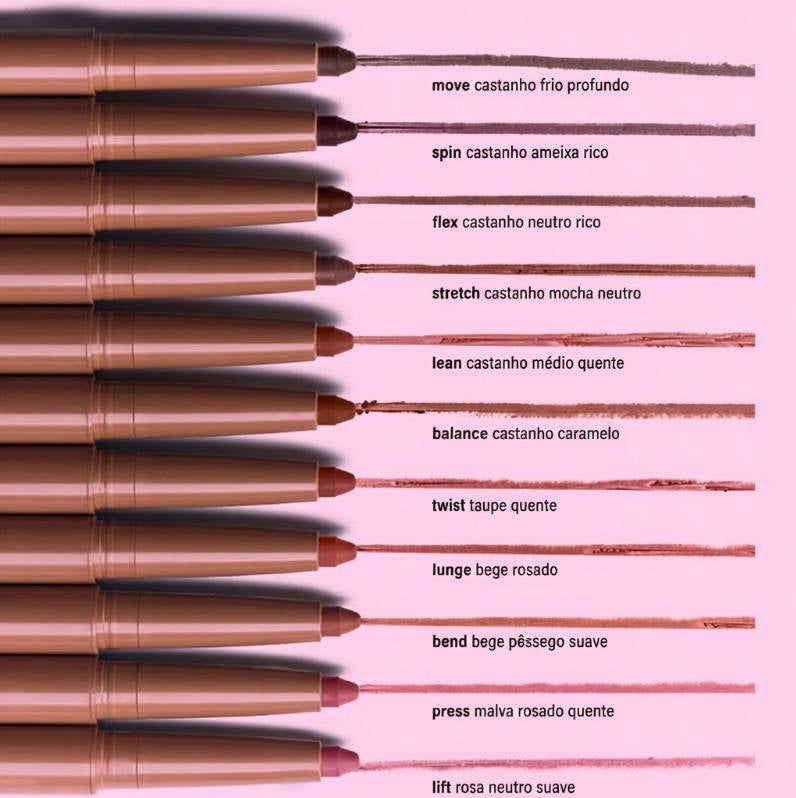Caneta Delineador Labial com Peptídeos e Duas Pontas | Longa duração, hidratante & cores vibrantes