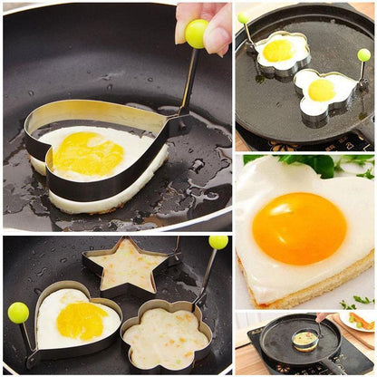 🔥Ofertas imperdíveis - Molde para omeletes em aço inoxidáve