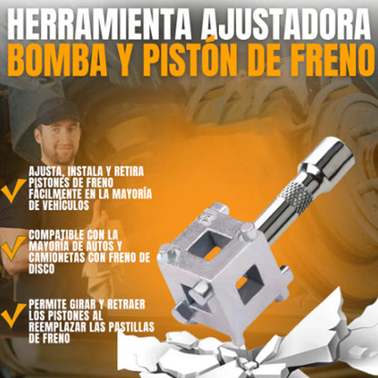 🚗 50% DE DESCONTO – Ferramenta para Pinça de Travão de Disco | Oficina em casa, precisa & durável 🔧