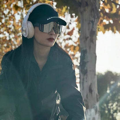 Gafas de Ciclismo a Prueba de Viento de Gran Montura