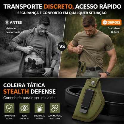 🔫 50% DE DESCONTO – Coldre de Pistola Leve e Durável | Para porte oculto, confortável & discreto