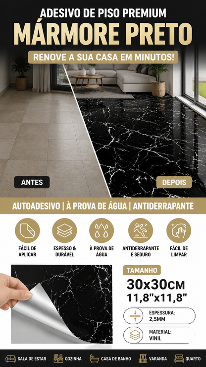 🧱 50% DE DESCONTO – Compre 3 Leve 1 Grátis ✨ Adesivo para Azulejos Autocolante Reforçado | À prova d'água, durável & ideal para cozinha e banheiro
