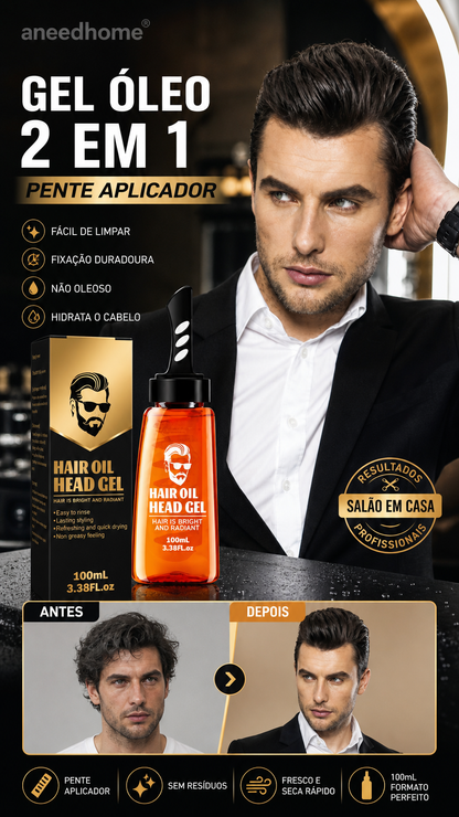 ✨ 50% DE DESCONTO – Pente Modelador com Gel | Modela, fixa & prática