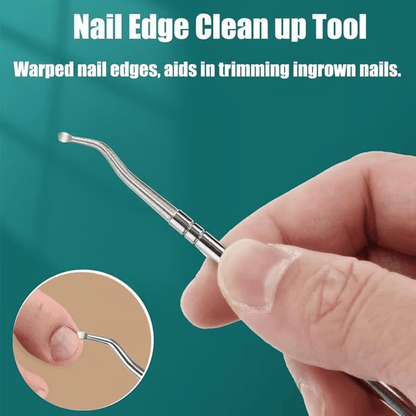 ✂️ 50% DE DESCONTO – Conjunto de 3 Corta-unhas Ângulo Bico de Águia | Corte preciso, lâmina afiada & durável