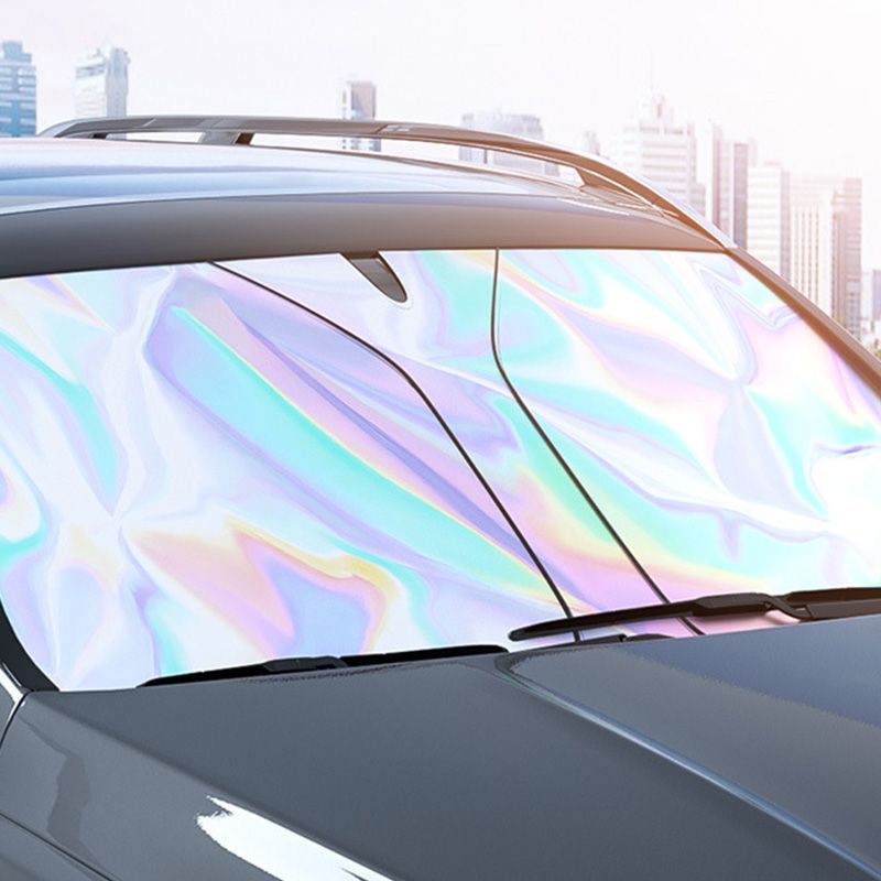Protetor Solar Universal Dobrável para Parabrisa de Carro