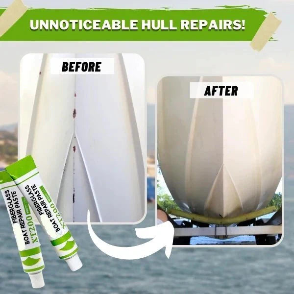 ⛵ 50% DE DESCONTO – Pasta de Reparo para Barcos em Fibra de Vidro | Alta resistência, fácil aplicação & durabilidade comprovada 🔧