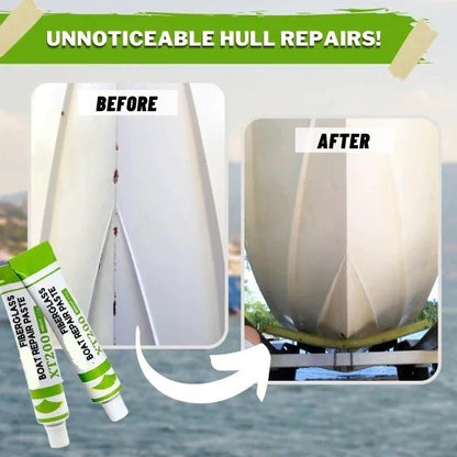 ⛵ 50% DE DESCONTO – Pasta de Reparo para Barcos em Fibra de Vidro | Alta resistência, fácil aplicação & durabilidade comprovada 🔧
