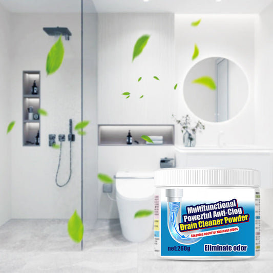 🚰 50% DE DESCONTO – Pó Dissolvedor de Odores para Ralos | Desentope canos, elimina odores & ação potente