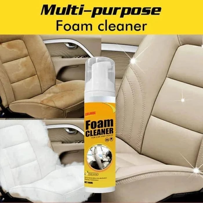 Limpa Espuma Multiuso para Interior de Carro